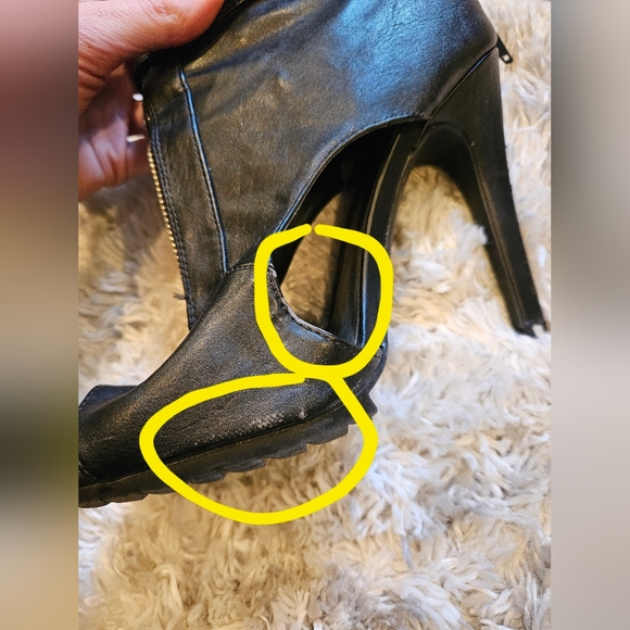 Charlotte Russe Peep Toe Heels - Picture 11 of 16